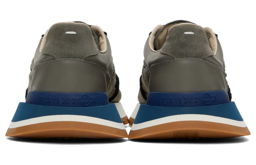 Maison Margiela Grey Evolution Running Sneakers (S37WS0575 P4341) (2)