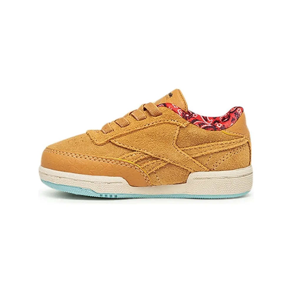 Reebok Jurassic Park Club C 85 Rich Ochre / Diffused Blue / Stadium Red (GZ0538)