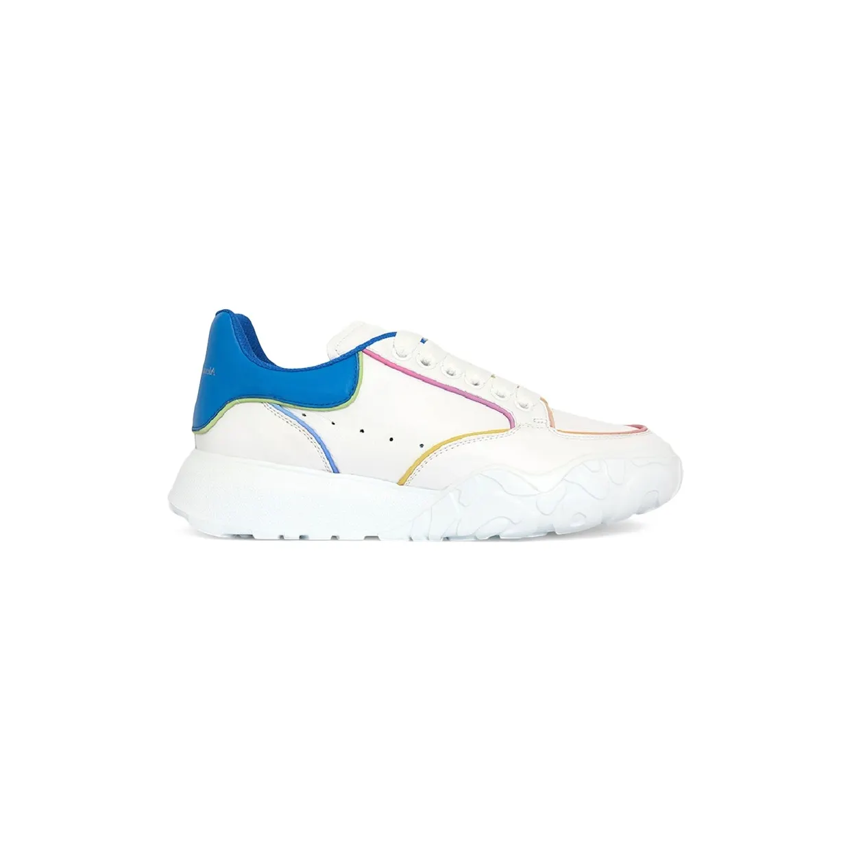 Alexander McQueen Oversized Court White Lake Blue (686004 WIAMB 9480)
