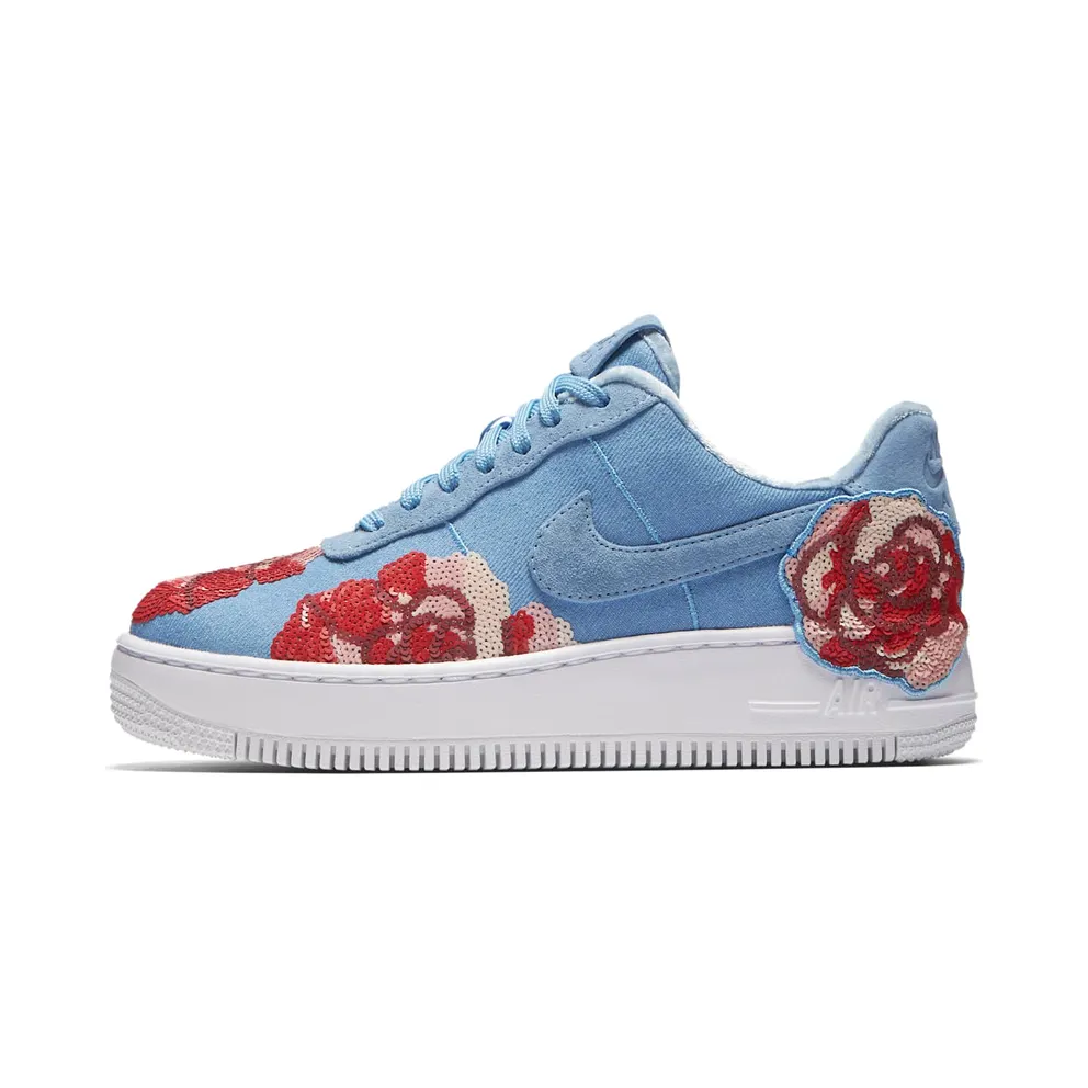 Nike Air Force 1 Upstep Low Denim Rose Sky (W)