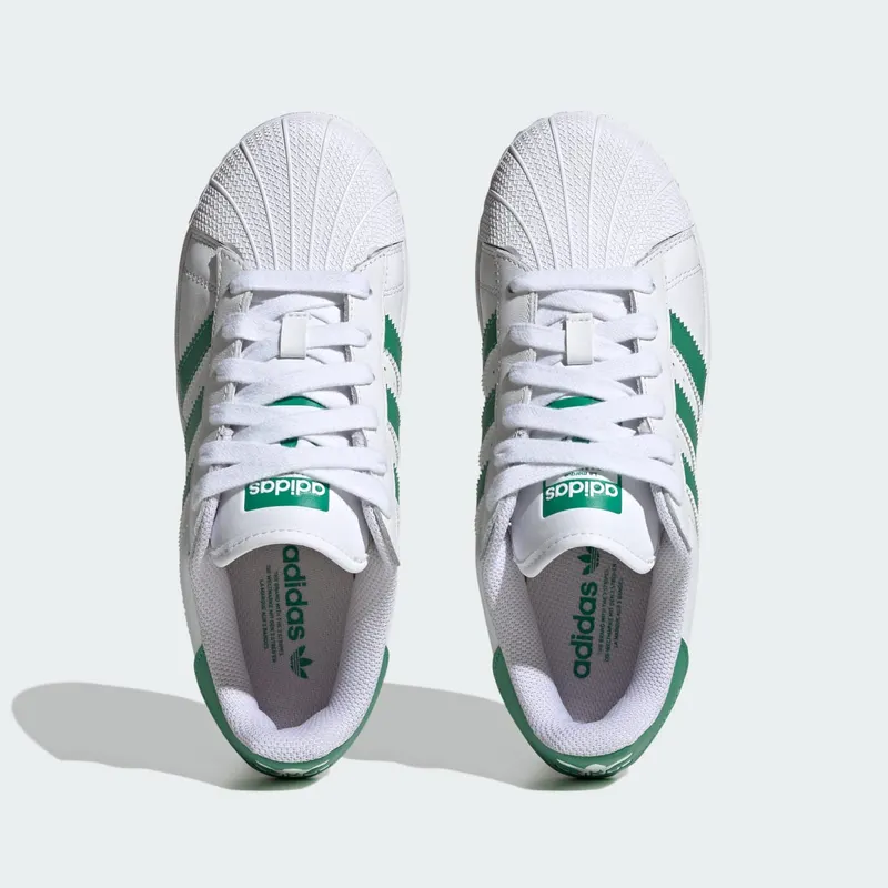 adidas Superstar XLG White Semi Court Green (IF3002)