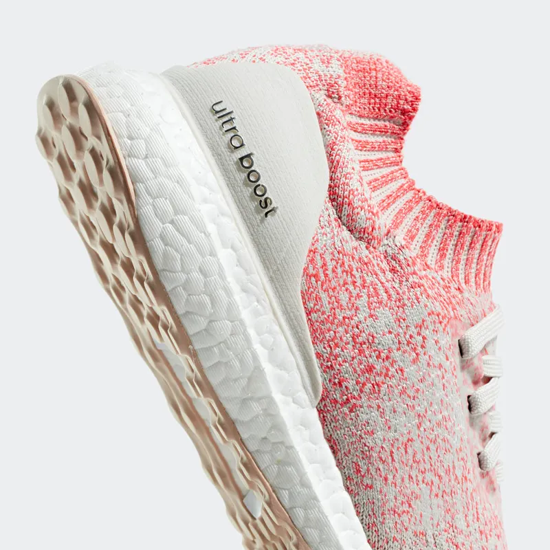 Adidas UltraBoost Uncaged ‘Raw White Shock Red’ Raw White/Raw White/Shock Red (B75863)