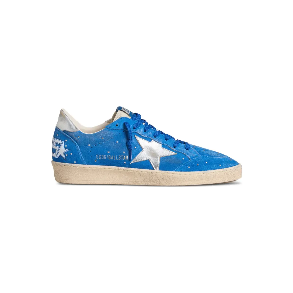 Golden Goose Ball Star met studs “Blue” (GMF00117F007941)
