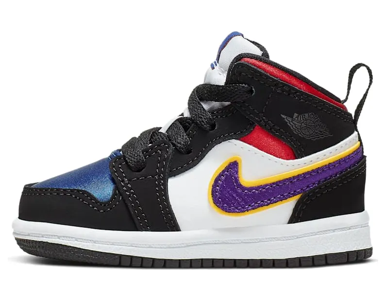 Jordan 1 Mid SE Black Field Purple (BQ6933-005)