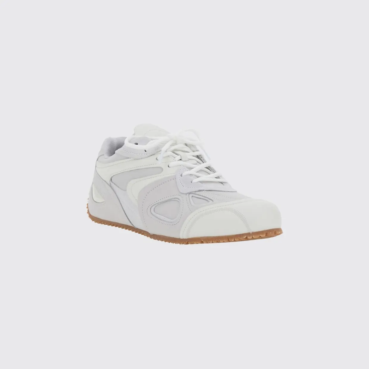 Axel Arigato Slow Runner Two-Tone Leather and Suede Sneakers White (F3924002)