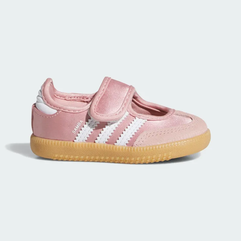 Adidas SAMBA JANE Shoes Wonder Mauve / Cloud White / Gum (KJ9992)
