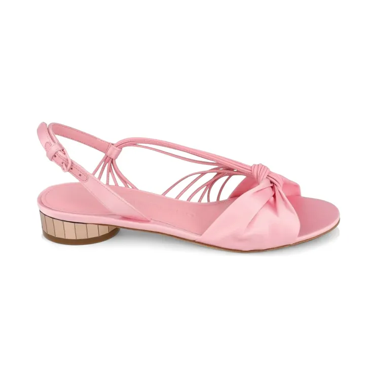 Ferragamo Sabina Mirrored Heeled Sandals Bone (01F477-763543-1C)