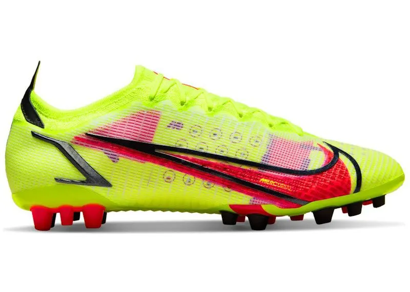 Nike Mercurial Vapor 14 Elite AG Volt Black Bright Crimson (CZ8717-760)