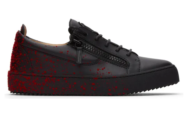 Giuseppe Zanotti Black Frankie Spray Sneakers (RU00024 88168)