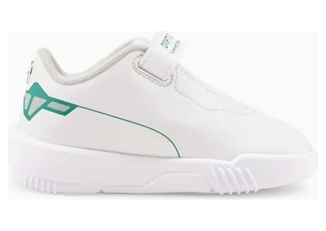 Puma Mercedes F1 Drift Cat Delta motorsportschoenen baby’s Wit/Groen (306922-03)