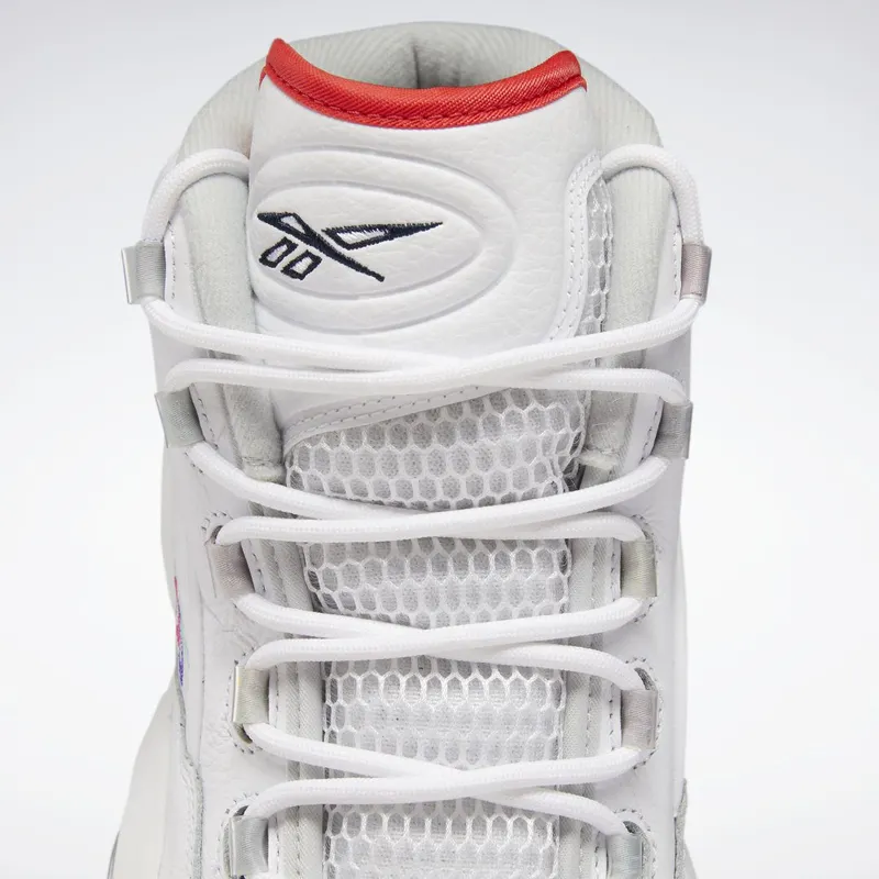 Reebok Question Mid Shoes Cloud White / Vector Navy / Pure Grey 2