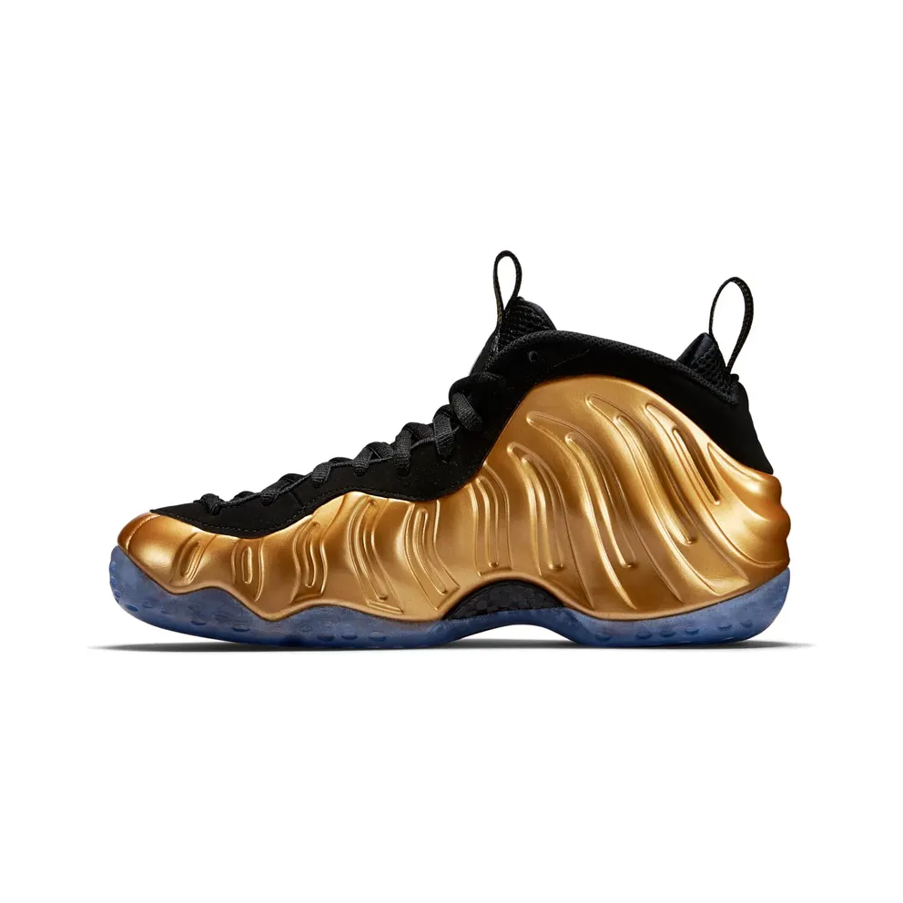 Nike Air Foamposite One Metallic Gold Metallic Gold/Metallic Gold-Black (314996-700)
