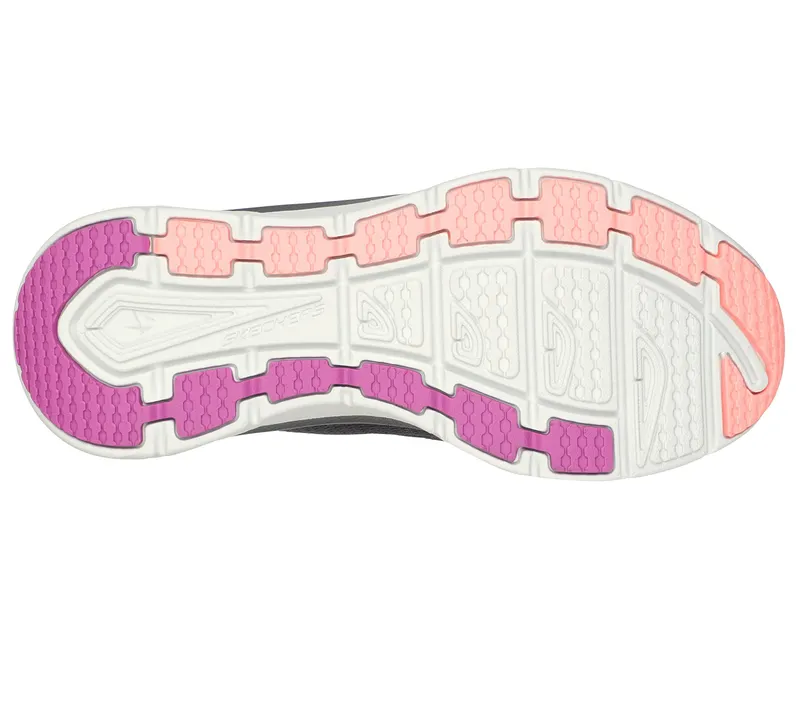 Skechers Relaxed Fit: D’Lux Walker – Get Oasis – Houtskool / Coral – “Grey” (149810 CCCL)