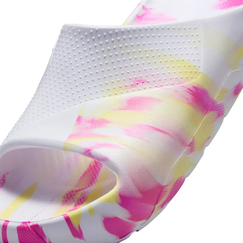 Jordan Post Slide White Laser Fuchsia Light Laser Orange (FZ3154-156)