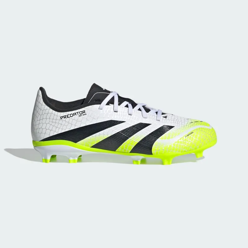 adidas Predator League FG/MG Cloud White Core Black Lucid Lemon (JI1125)