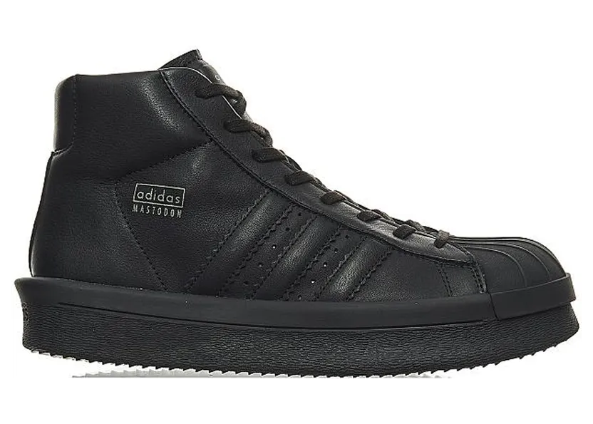 adidas Mastodon Pro Model Rick Owens Triple Black