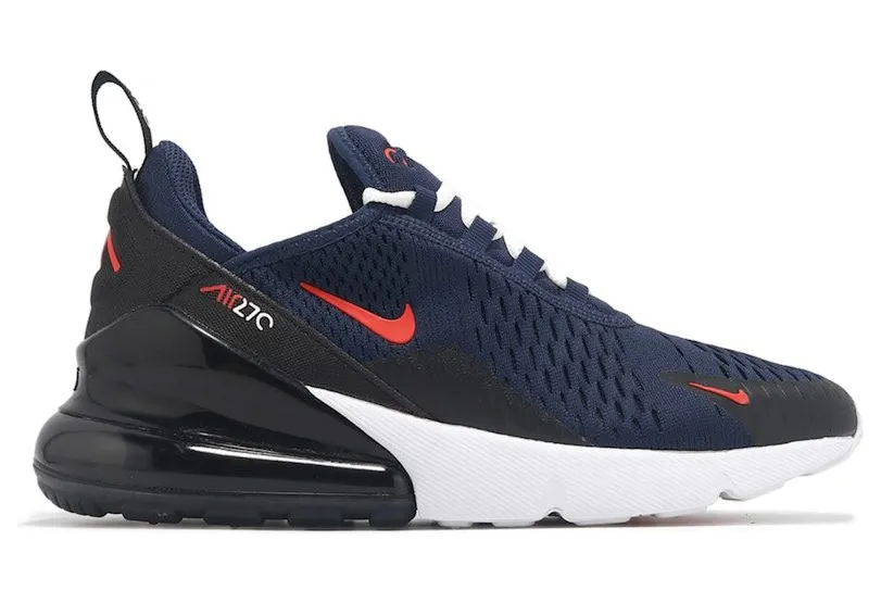 Nike Air Max 270 Midnight Navy Picante Red (943345-410)