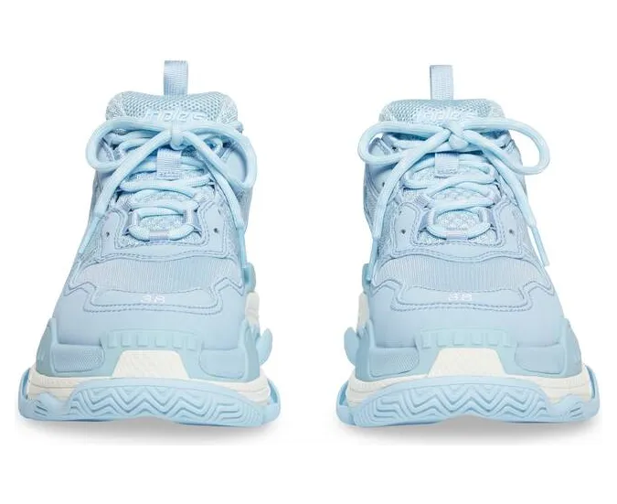 Balenciaga Triple S Light Blue White (W) (524039W2CA74090) (3)