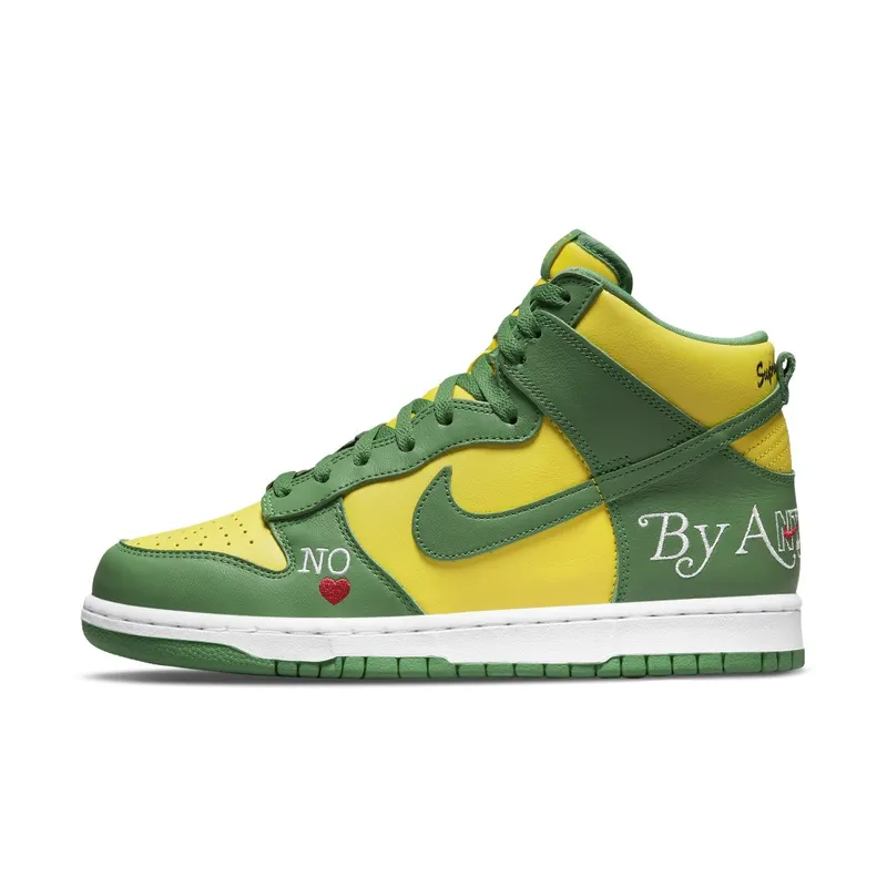 Nike x Supreme SB Dunk High Brazil Pine Green (DN3741-700)