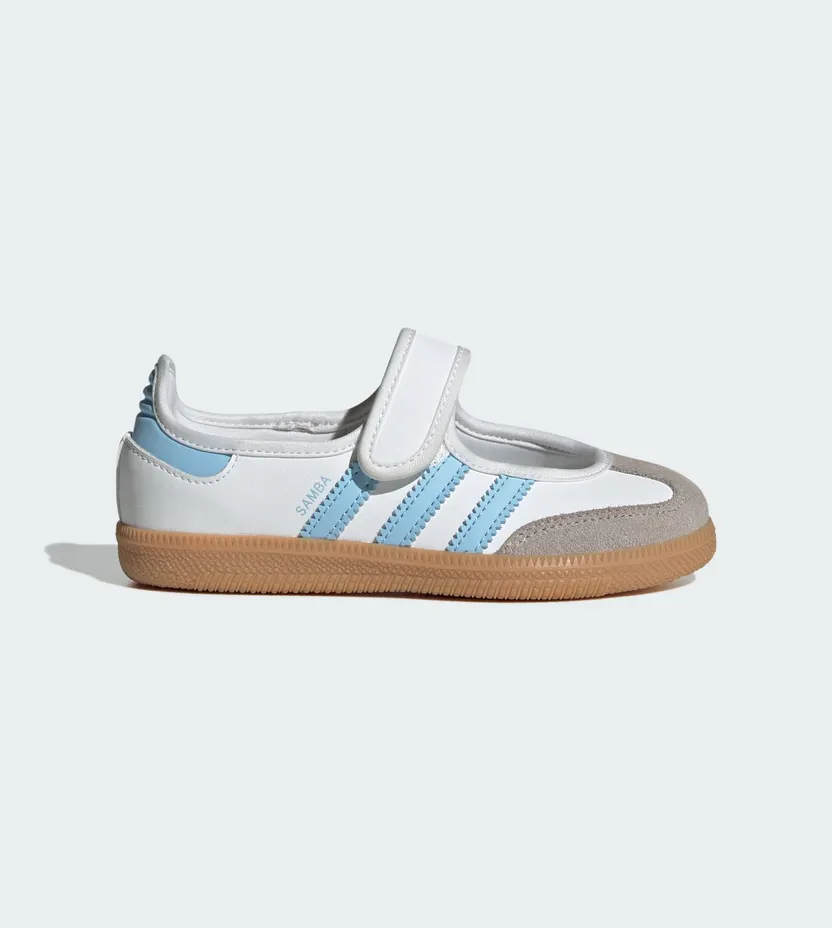 Adidas Samba Jane Cloud White / Clear Sky / Gum (JQ9305)