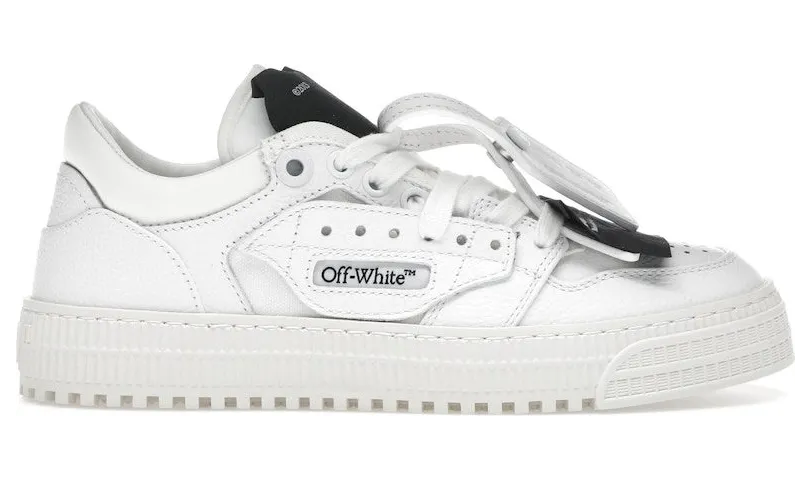 OFF-WHITE 3.0 Off Court Low White Black (OMIA29KC99LEA0010110)