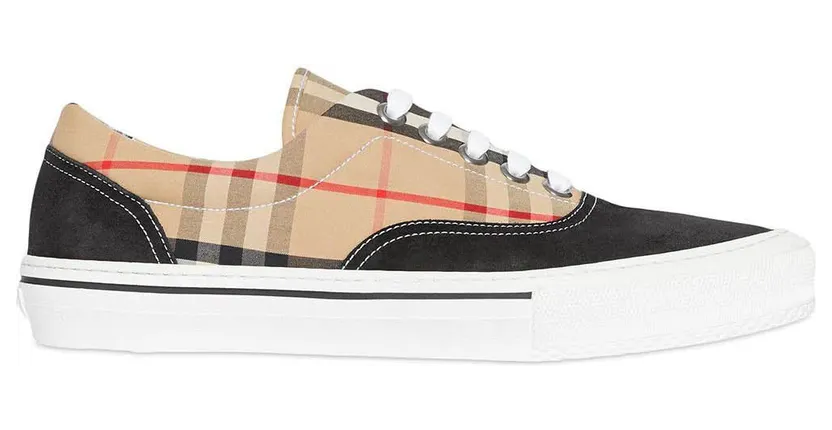 Burberry Cotton Suede Vintage Check