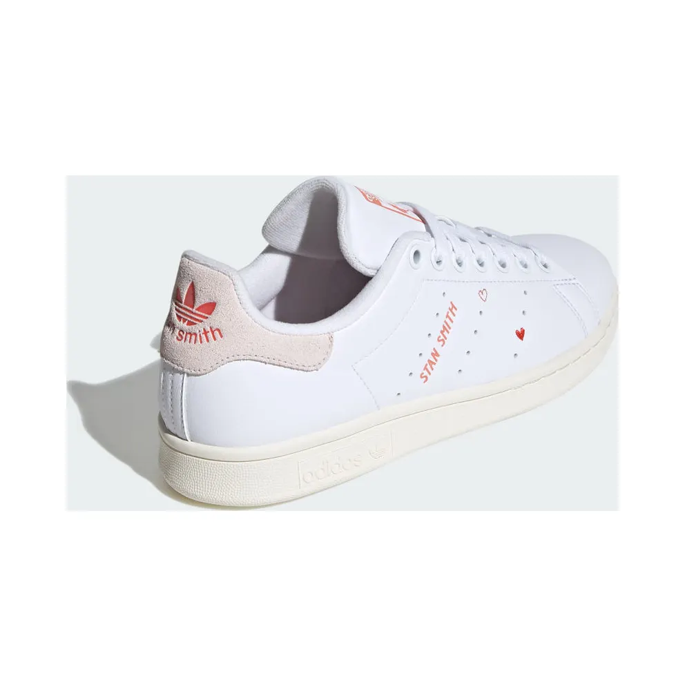 adidas Stan Smith Shoes Cloud White / Putty Mauve / Bright Red (IG8482)
