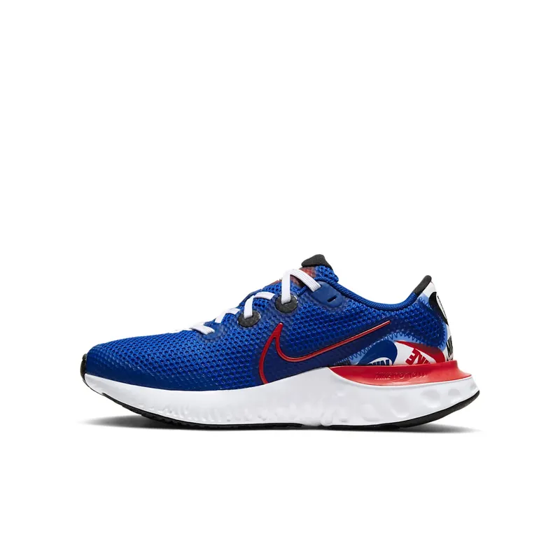 Nike Renew Run Hyper Blue (GS) Hyper Blue/White/Black (CW5812-400)
