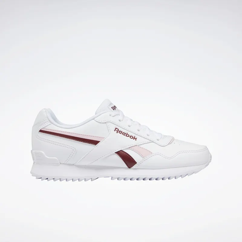 Reebok Royal Glide Ripple Clip Cloud White / Maroon / Frost Berry (GV9729)