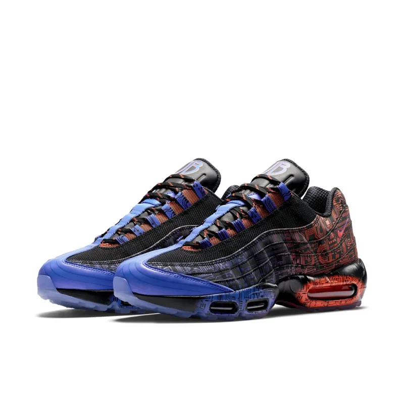 Nike Air Max 95 Doernbecher (2015) Black/Bright Crimson-Racer Blue-Black (839165-064)