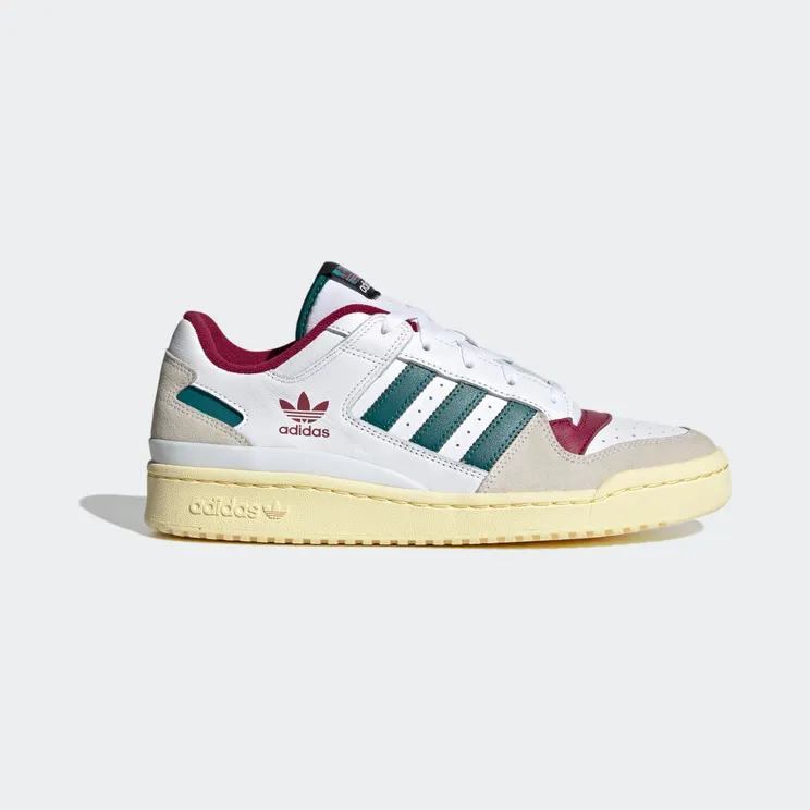 adidas Forum Low CL Cloud White / Legacy Teal / Legacy Burgundy (HQ6874)