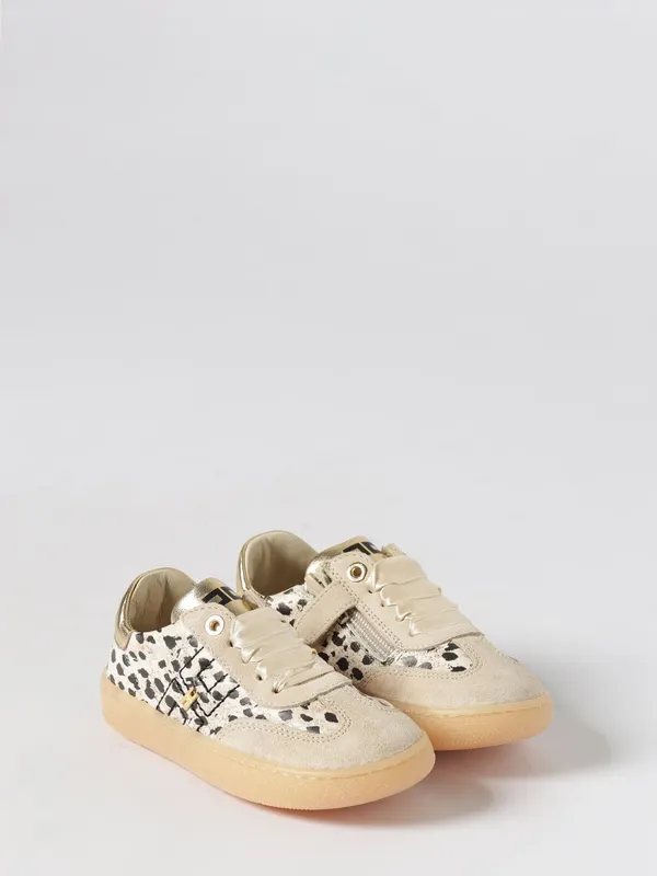 Elisabetta Franchi Animal Print Leather Sneakers Beige (F1A9E04921917X673)