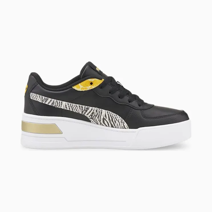 Puma Skye Wedge Safari Wit/Zwart (383868-02)