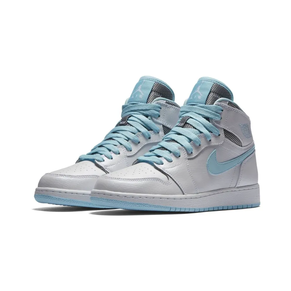 Jordan 1 Retro High White Still Blue (GS)