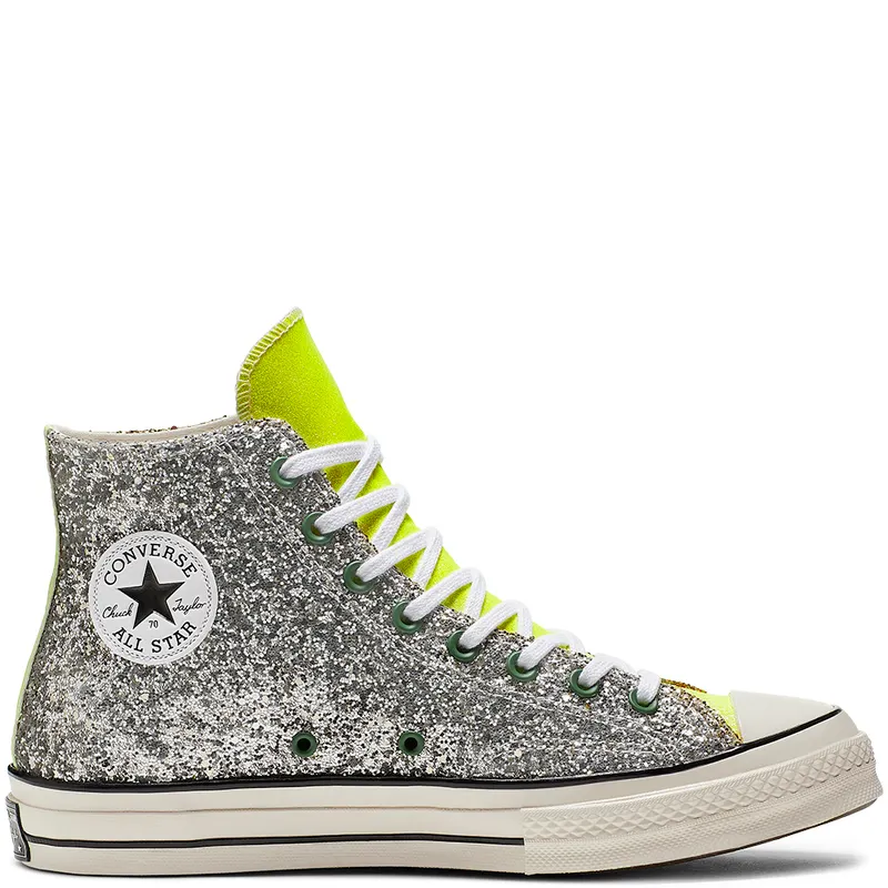Converse x JW Anderson Chuck Taylor 70s Hi ‘Glitter Pack’ Gold (2019) (164696C)