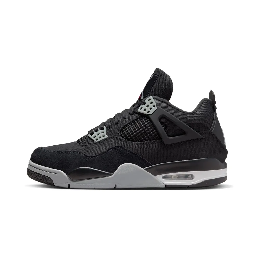 Air Jordan 4 “Black Canvas” (DH7138-006)