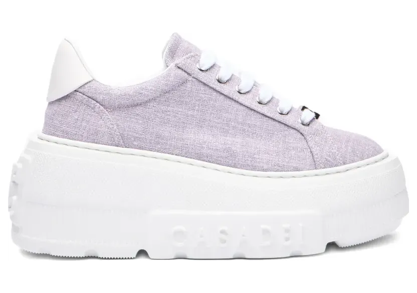 Casadei Nexus sneakers verfraaid met plateauzool – Grijs (2X041J0701C2988)