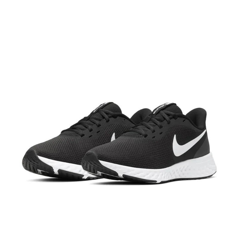 Nike Revolution 5 White (W) Black/Anthracite-White (BQ6715-002)