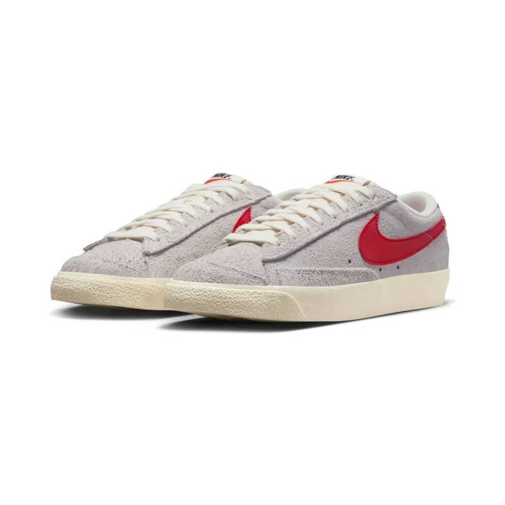 Nike Blazer Low ’77 Vintage Summit White Gym Red Sail Coconut Milk (FQ8060-100)
