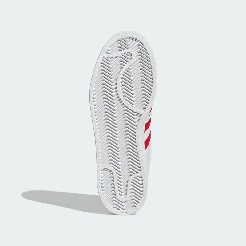 Adidas Superstar II “Cloud White / Better Scarlet” (JQ4728)