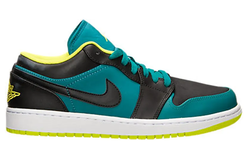 Jordan 1 Low Lush Teal Venom Green Black (553558-305)