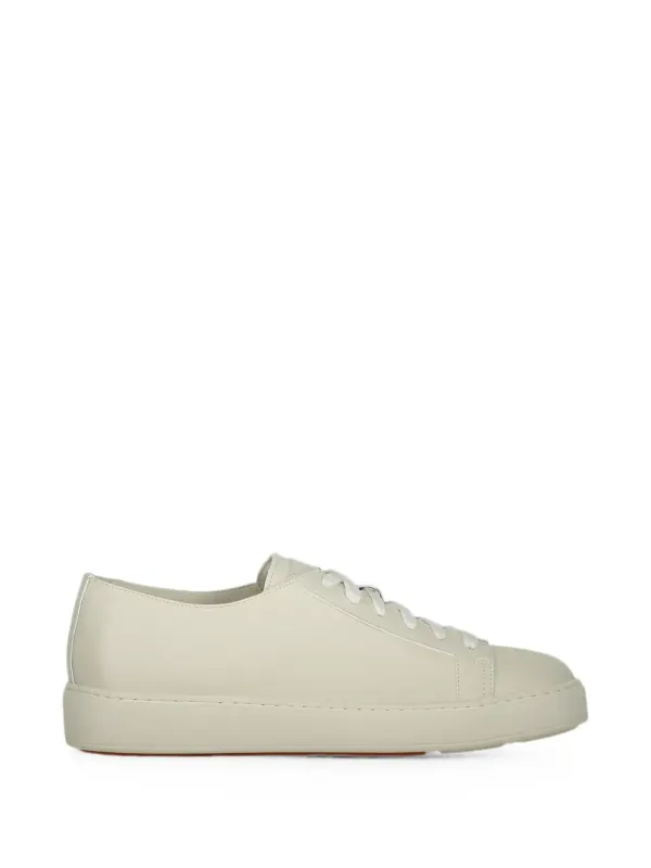 Santoni Sneakers mit Schnürung – Weiß (WBCE53858BARGAYL)