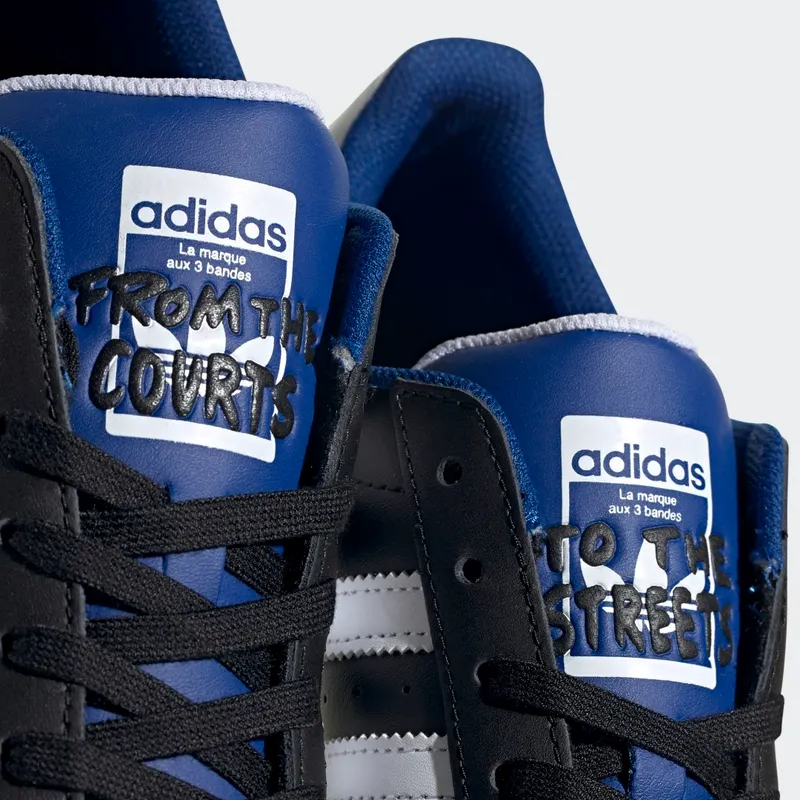 adidas  Superstar Core Black Collegiate Royal Core Black/Cloud White/Collegiate Royal (FV4190)