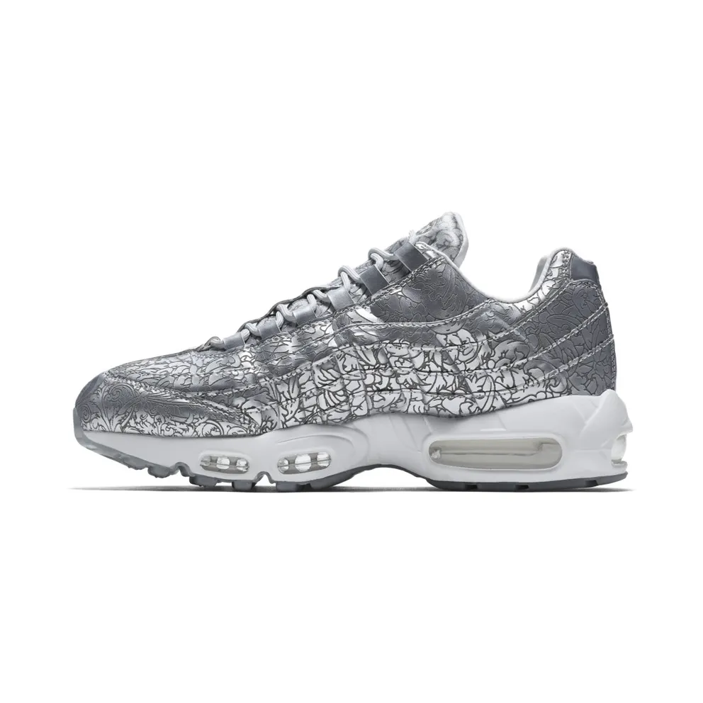 Nike Air Max 95 20th Anniversary Pure Platinum Pure Platinum/Metallic Silver-White (818721-001)