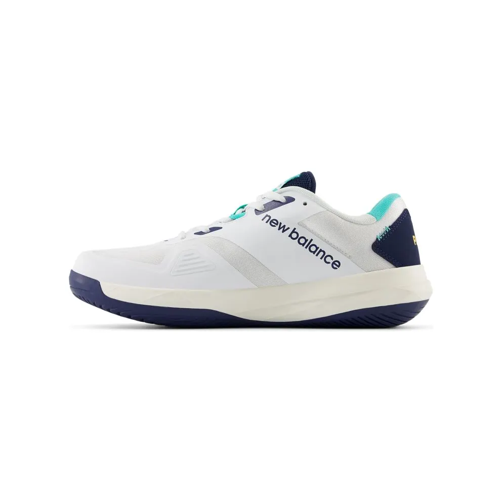 New Balance FuelCell 796v4 Padel White Navy Cyber Jade (MCH796D4)