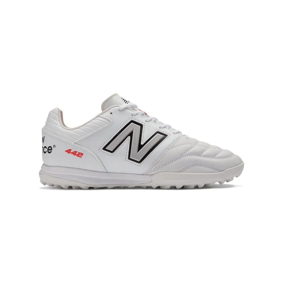 New Balance 442 Pro TF v2 White Black Team Red (MS41TWT2)