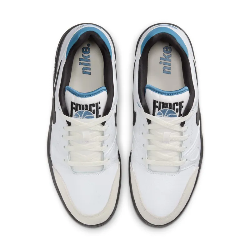 Nike Full Force Low White Black Aegean Storm (HJ7262-100)