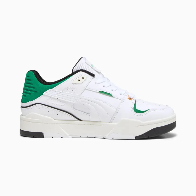 Puma Slipstream Bball White/Green (393266-01)