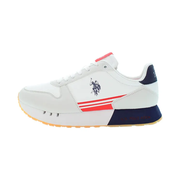 U.s. Polo Assn. White / Dark Blue (DENI001-WHI)