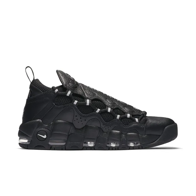 Nike Air More Money Black Metallic Silver Black/Metallic Silver-Black (AJ2998-002)